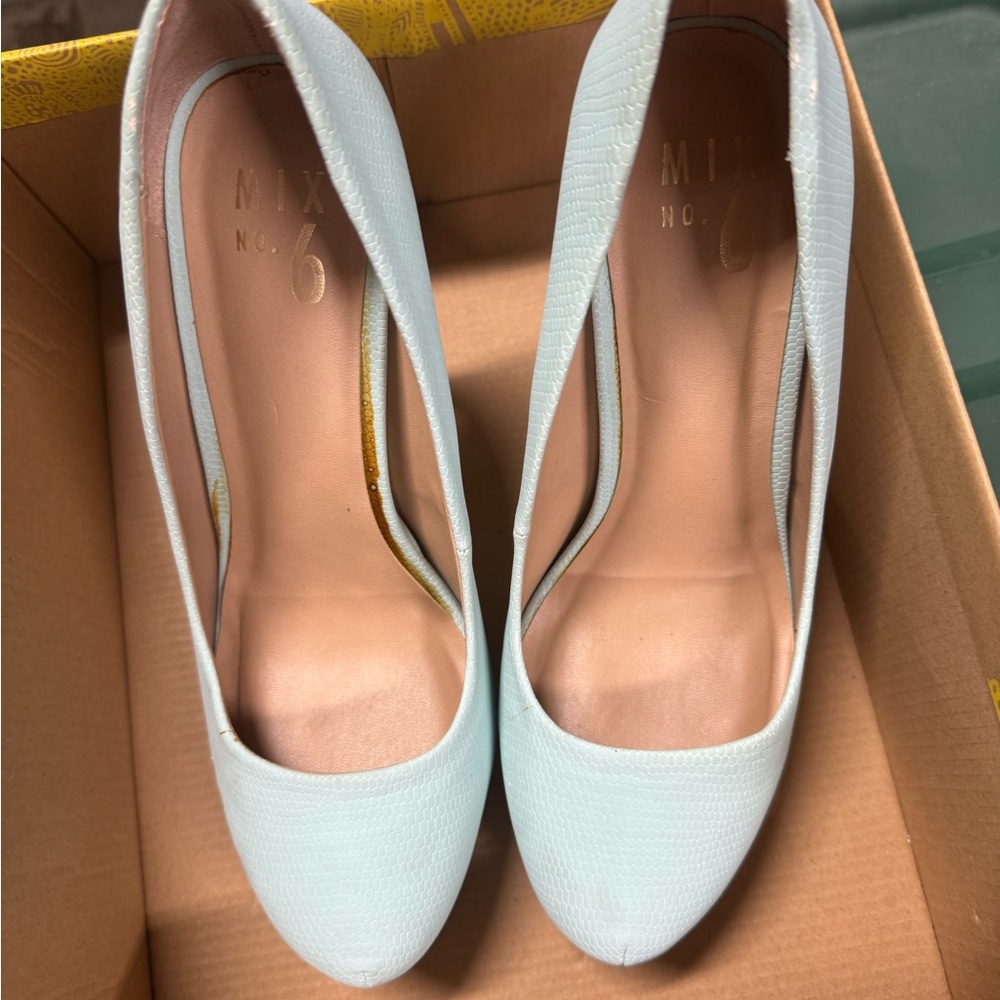 Mix No. 6 Sky Blue Heels